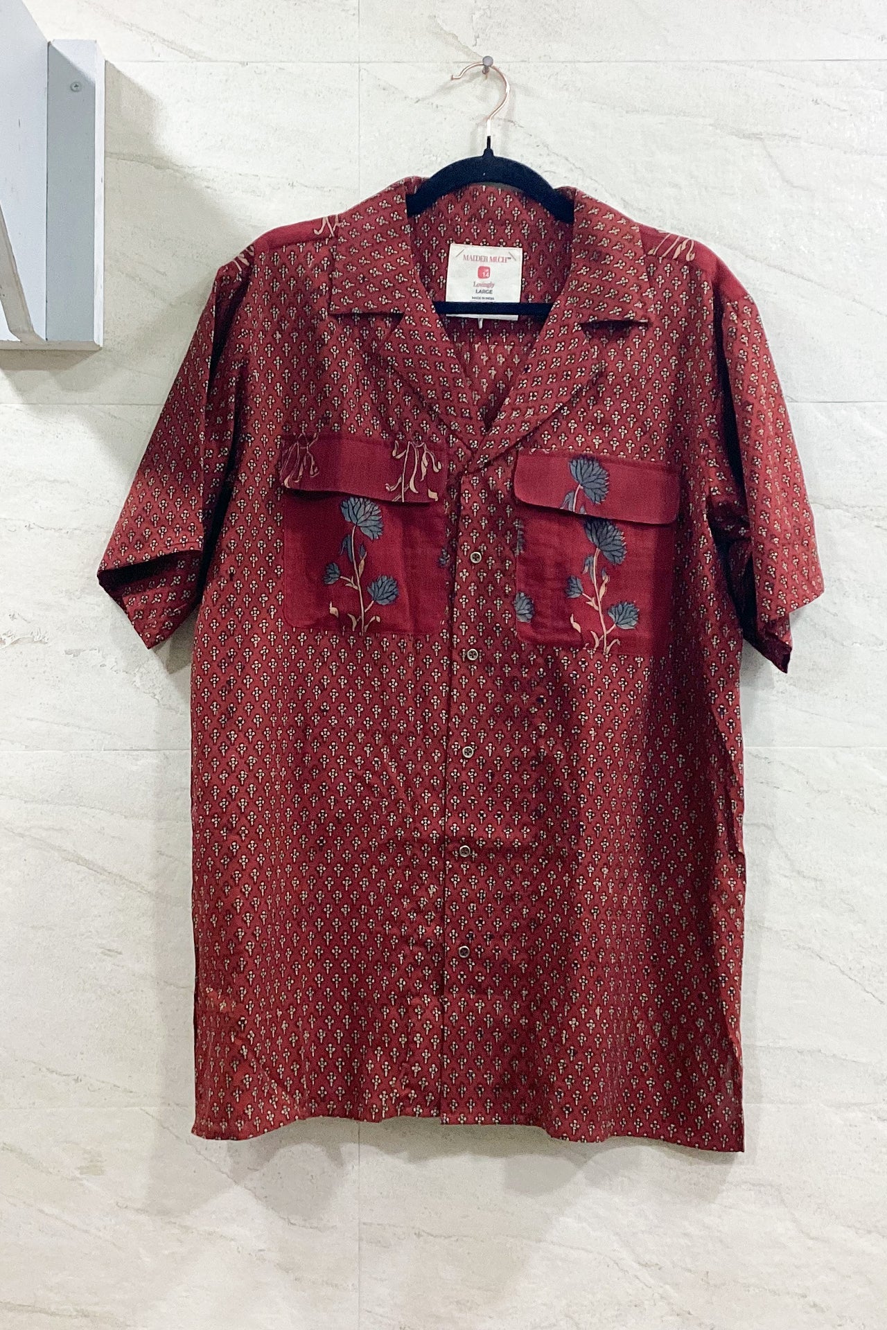 Ajrakh Oversized Shirt