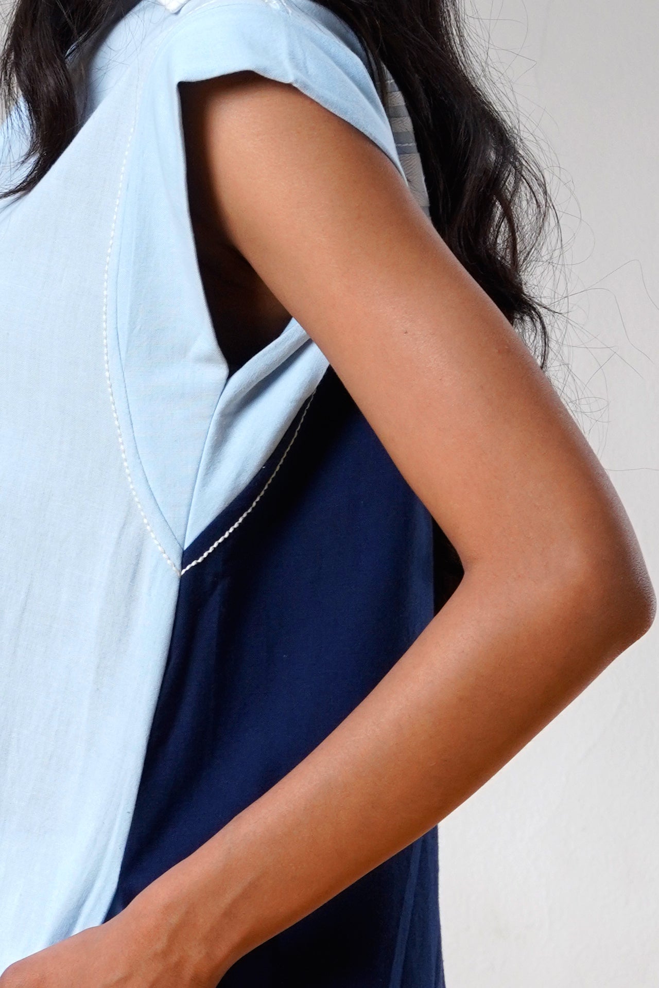 Savai – Ice & Ink Midi Dress