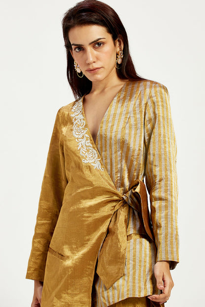 Cusco 2.0 - Golden Bow Blazer + Peeking Sun Trouser