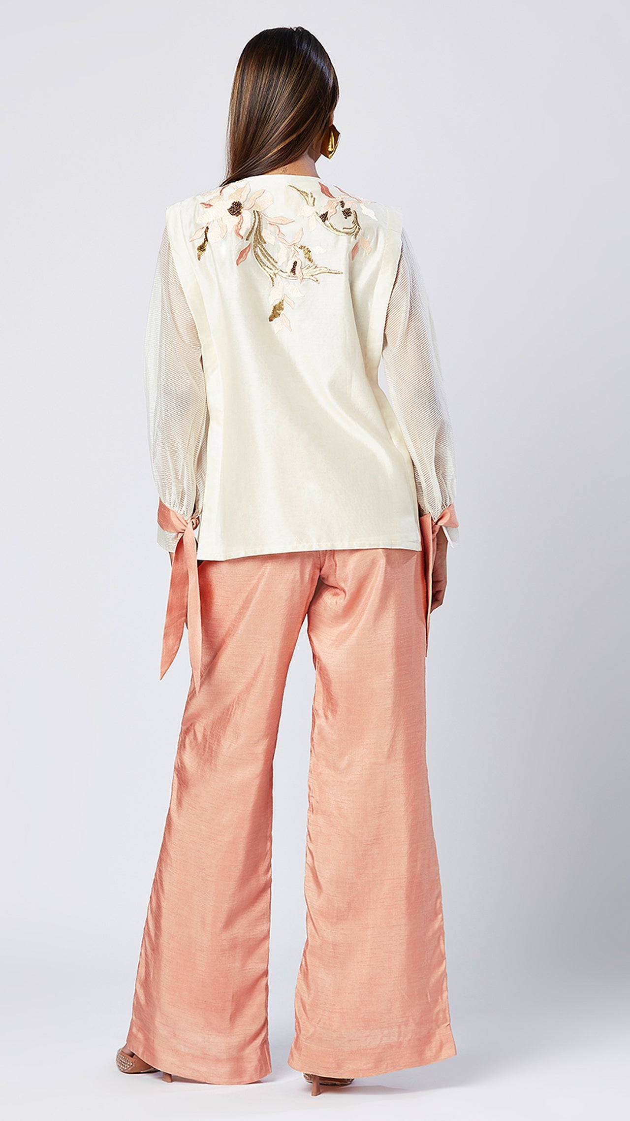 Canna - Panelled Top and Pant Set