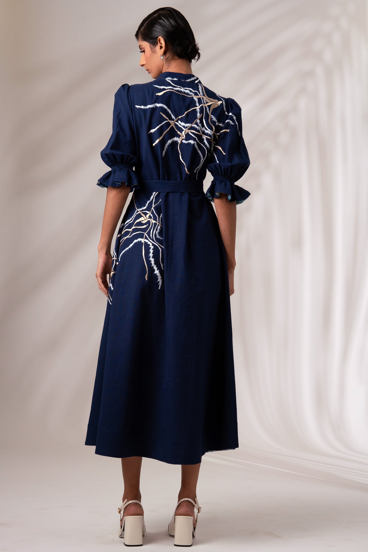 Kai - Indigo River Delta Long Dress