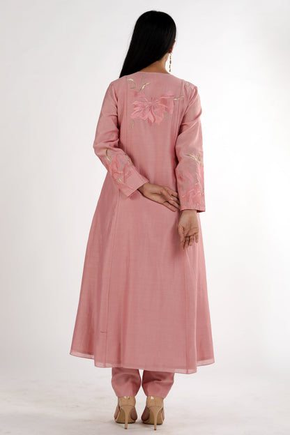 IRA - Panelled A-Line Kurta Set