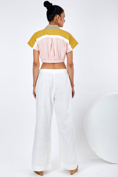 Saamo - Crop Bomber + Racer Pants