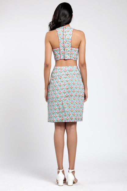 Alice - Racer Back Top And Skirt