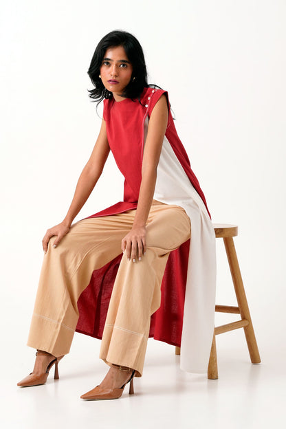 Jordan - Overlap Tunic + Pants