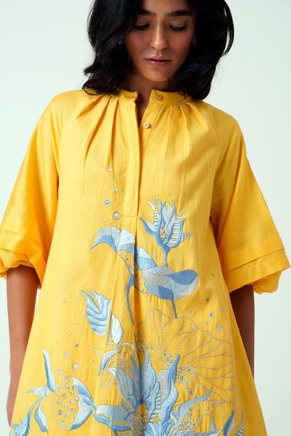 Canary Suvi Set - Embroidered Tunic + Pants