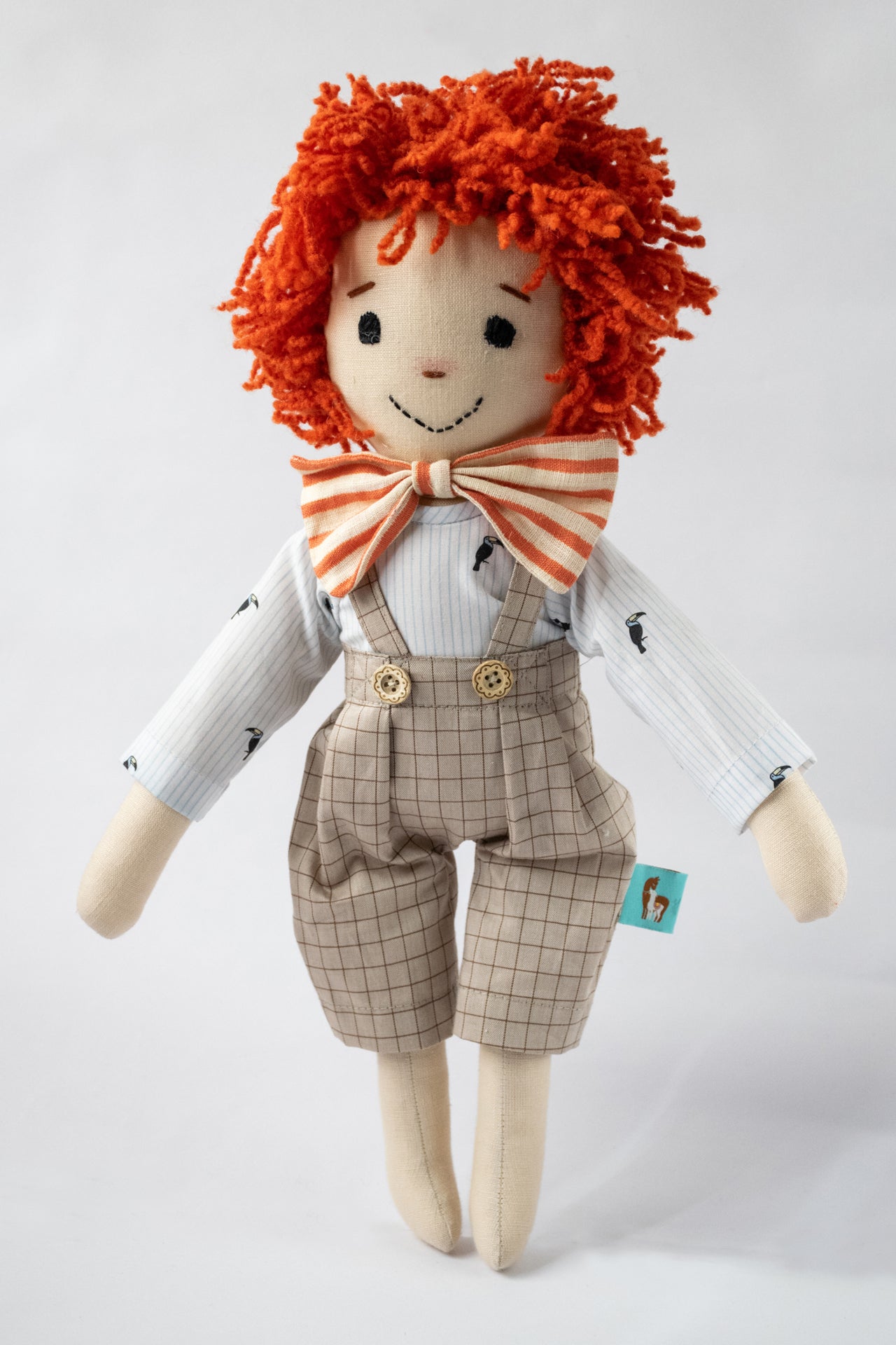 Miss Shopper Doll in Bow Tie