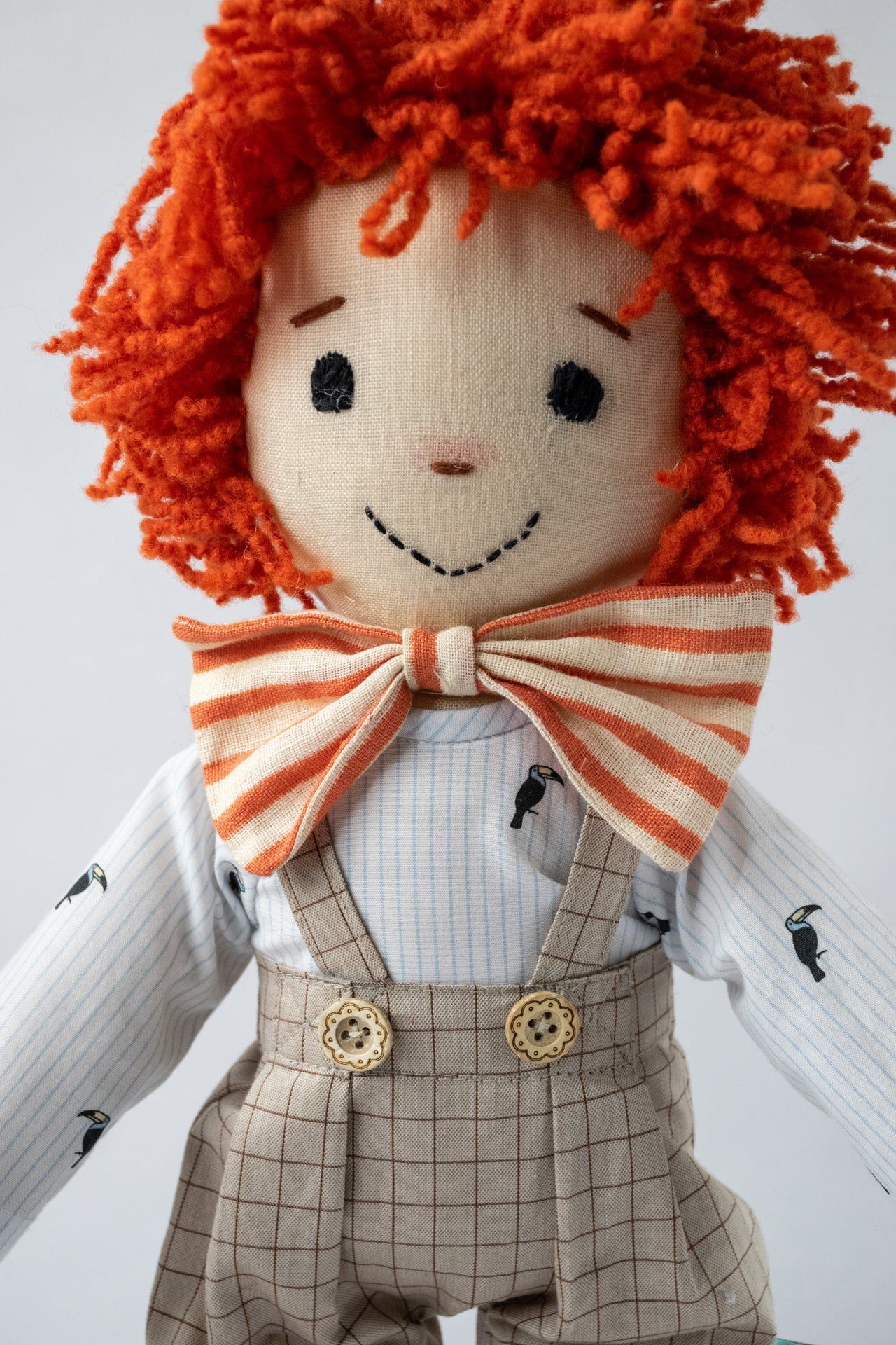 Miss Shopper Doll in Bow Tie