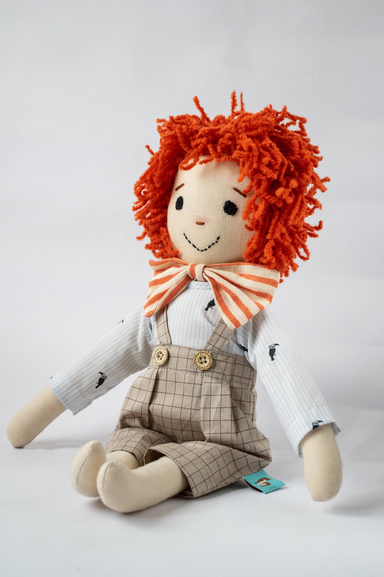 Miss Shopper Doll in Bow Tie