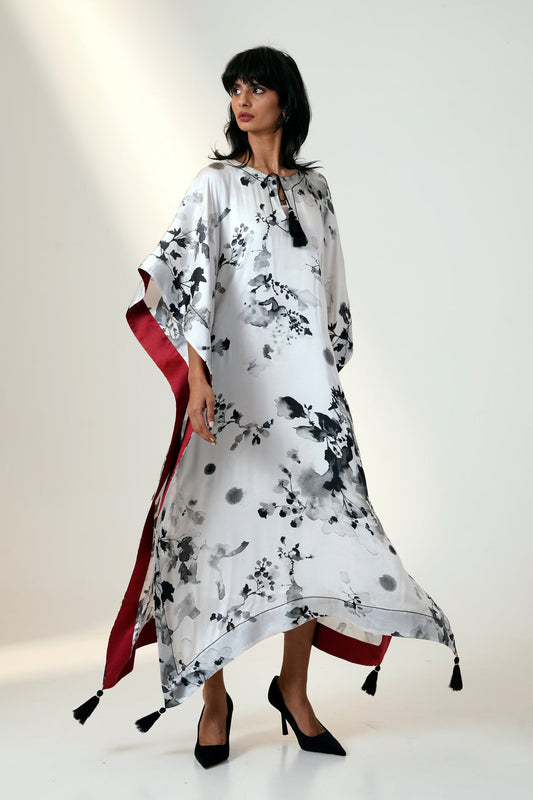 RUSTAQ - FLOWY KAFTAN SLIP