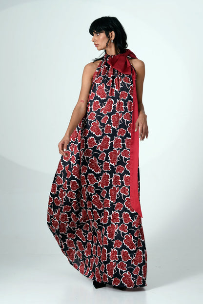 BOKA - BOW MAXI DRESS