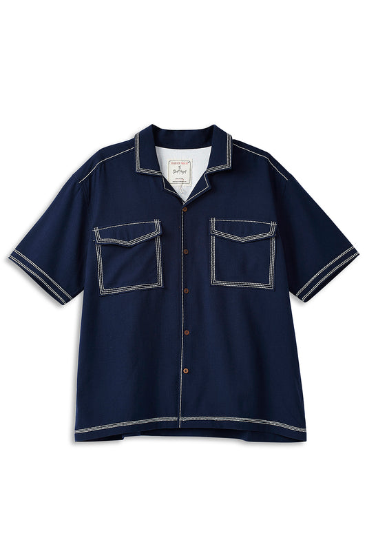 Shirt Manil – Indigo, Hold the Drama