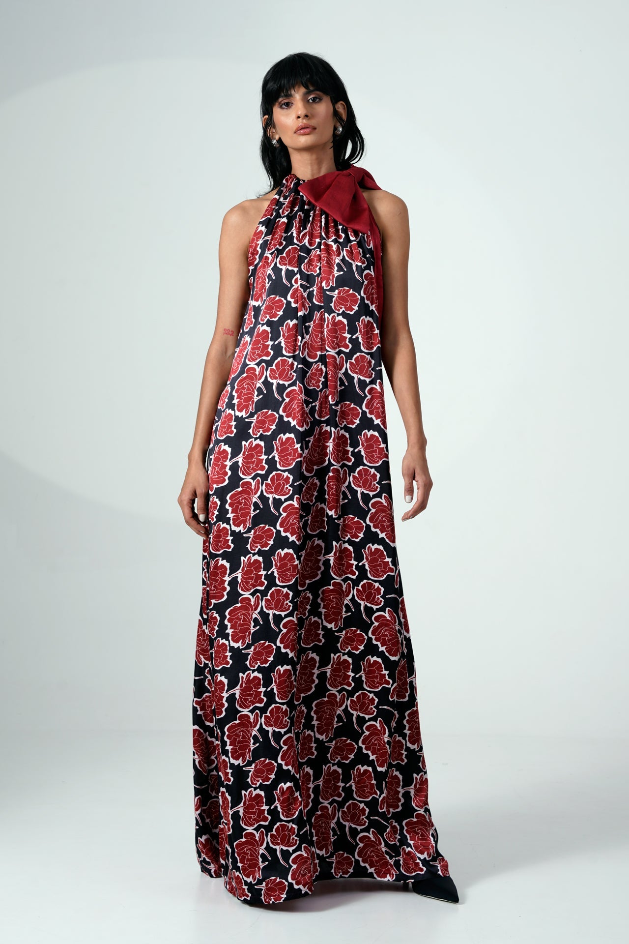 BOKA - BOW MAXI DRESS