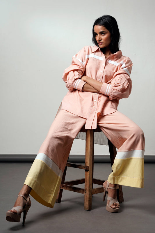 Bellona Set - The Fluted Shirt + Pants