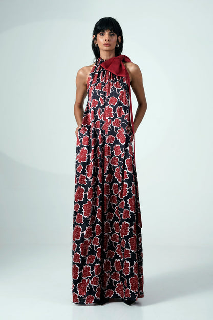 BOKA - BOW MAXI DRESS