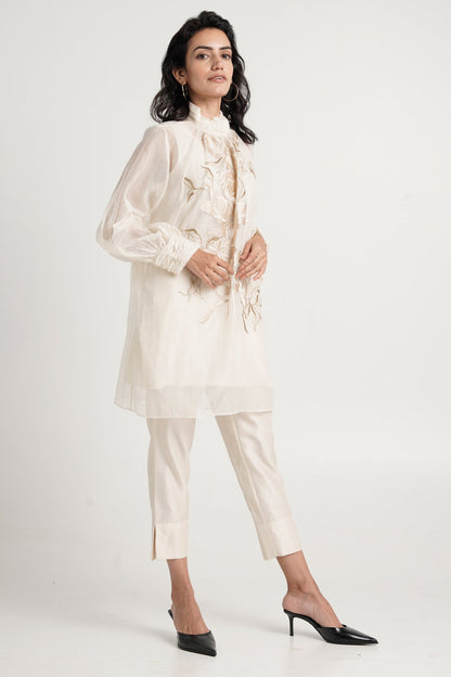 Alba - Ivory Beach Tunic Set