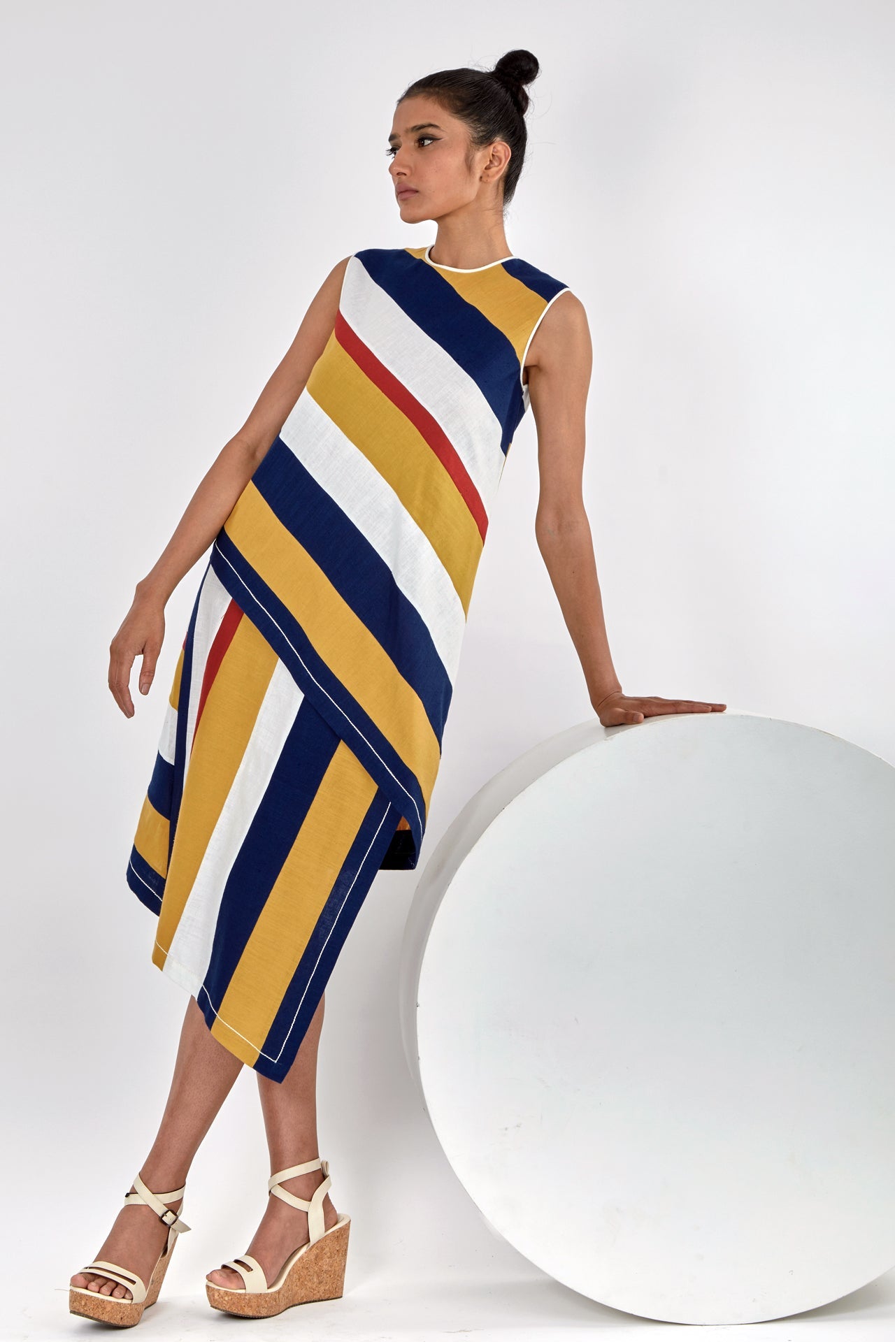 Miami - Rainbow Stripe Dress