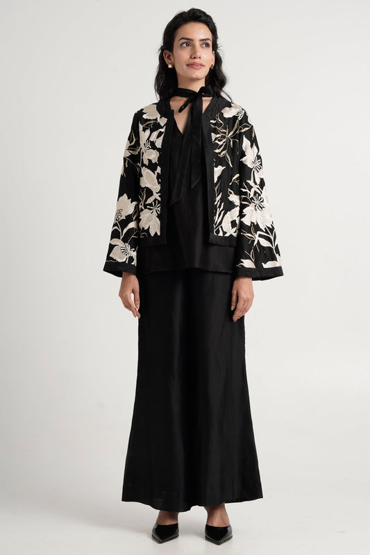 Milan - Dark Skies Shrug Co-ord Set of 3
