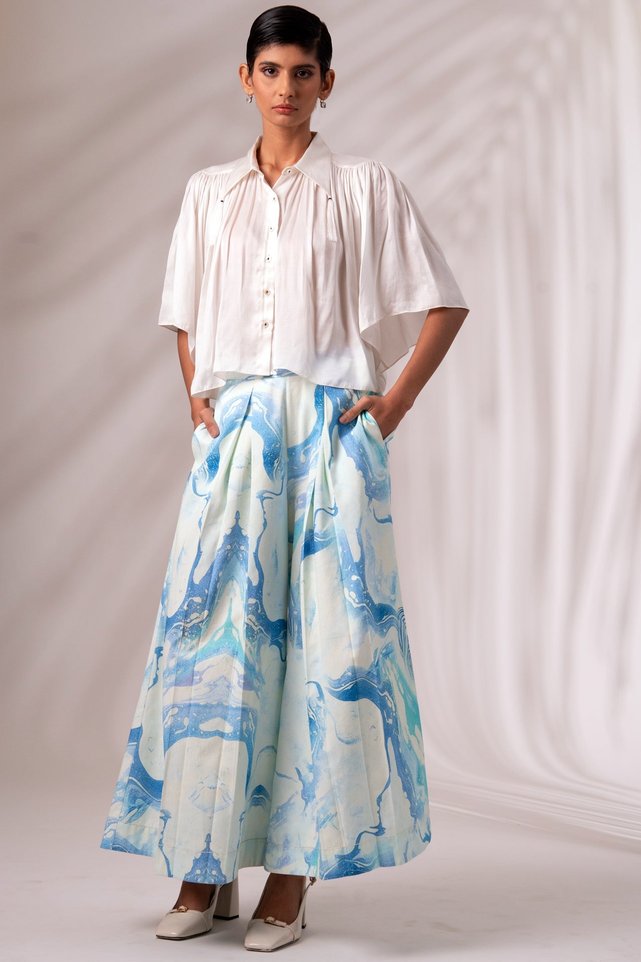 Joey - Admiral Top + Pleated Culottes