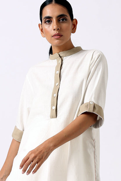 Ivory Sabah - Mandarin Tunic Set