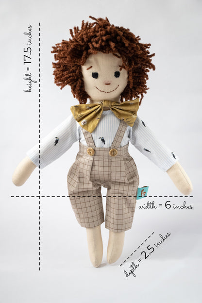 Master Shopper Doll in Bow Tie