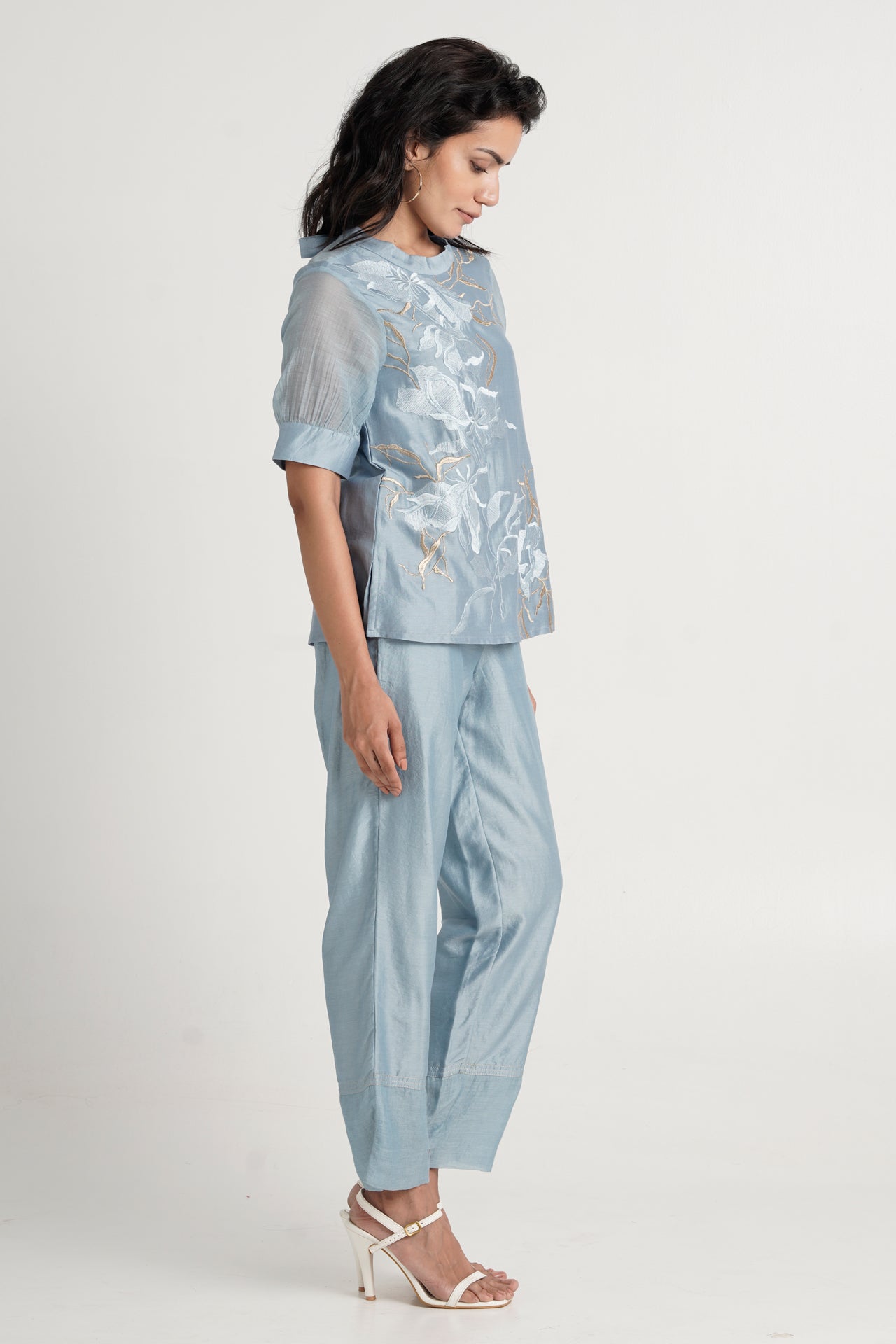 Pacific Blue Luna 2.5 - Back Tie-up Co-ord Set