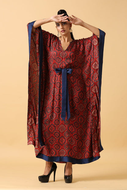 Baha - Bow Tie Long Kaftan