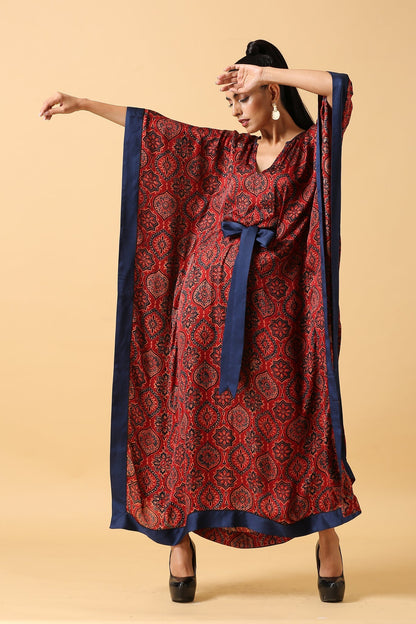 Baha - Bow Tie Long Kaftan