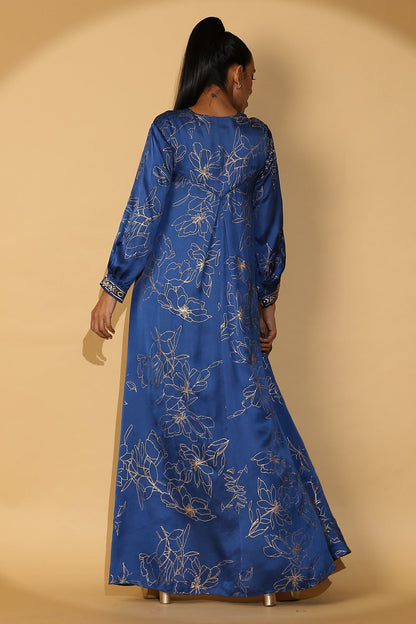 Vivi - Maxi Kaftan with Zari Belt