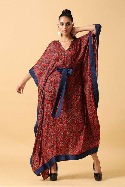 Baha - Bow Tie Long Kaftan