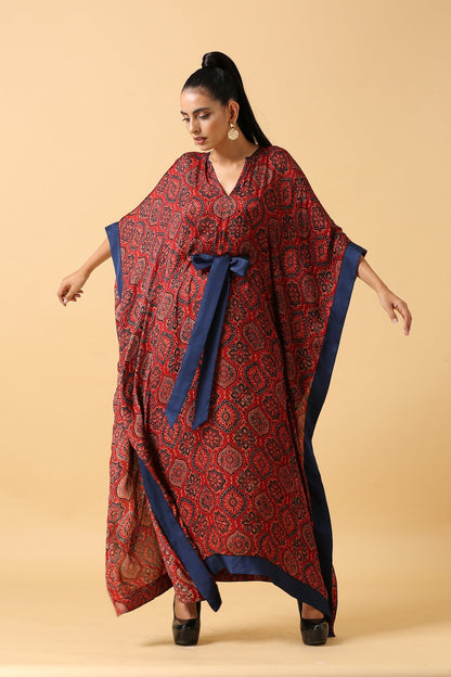 Baha - Bow Tie Long Kaftan