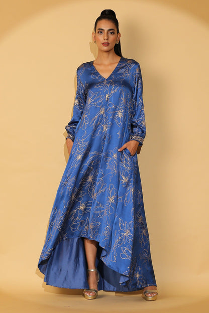 Vivi - Maxi Kaftan with Zari Belt